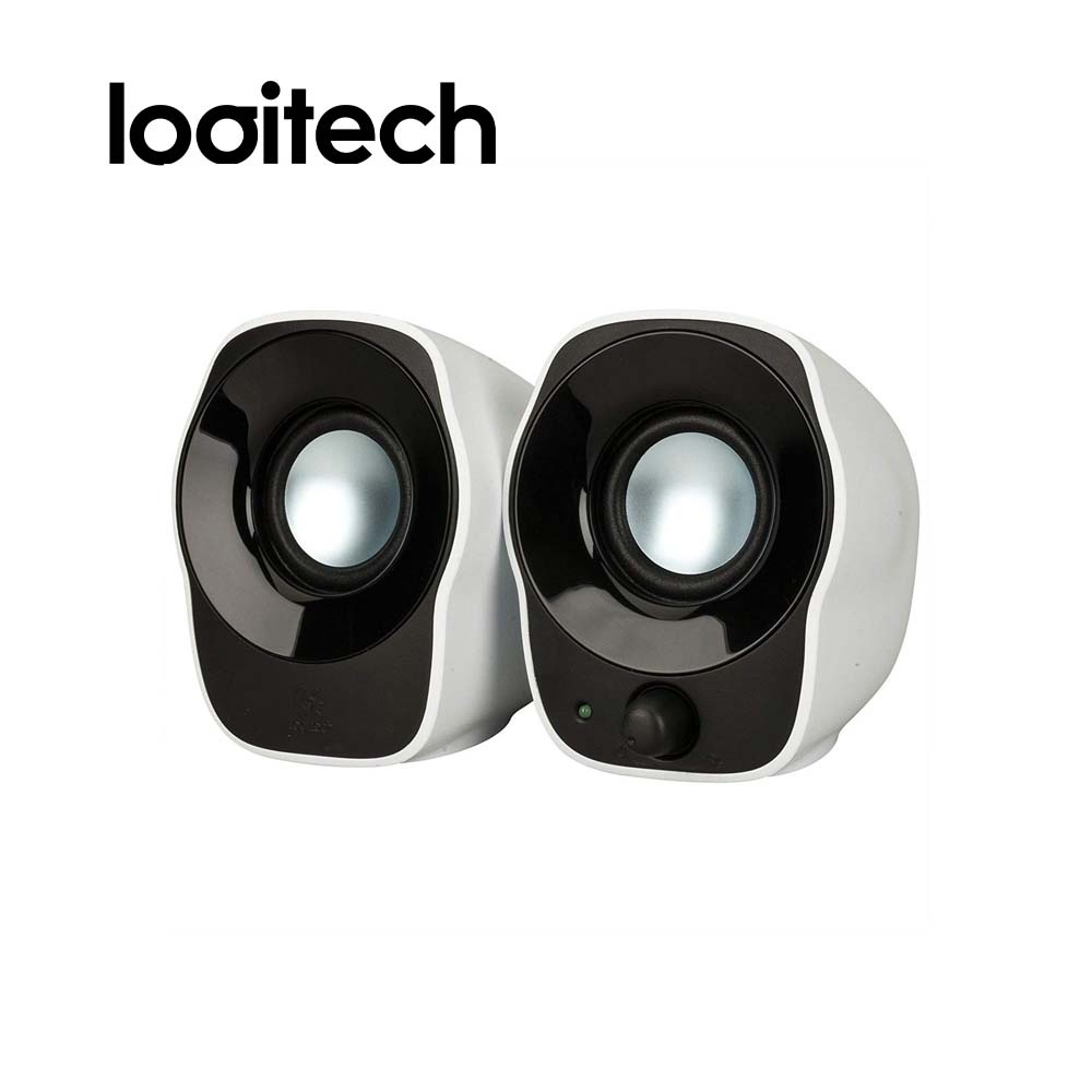 Logitech stereo speakers Z120 Black & White ลำโพง Usb เสียงคุณภาพ ใช้งานง่าย รับประกันศูนย์ไทย 1 ปี