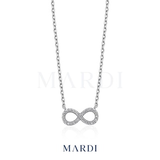 Mardi Jewelry สร้อยคอเงินแท้ 925 สร้อยมงคล Infinity Necklace