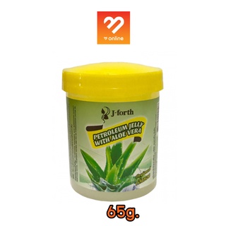 J-Forth Petroleum Jelly With Aloe Vera 65 g. เจลลี่ วิธ อะโลเวร่า บำรุงเล็บ ปิโตรเลี่ยม เจล วาสลีน