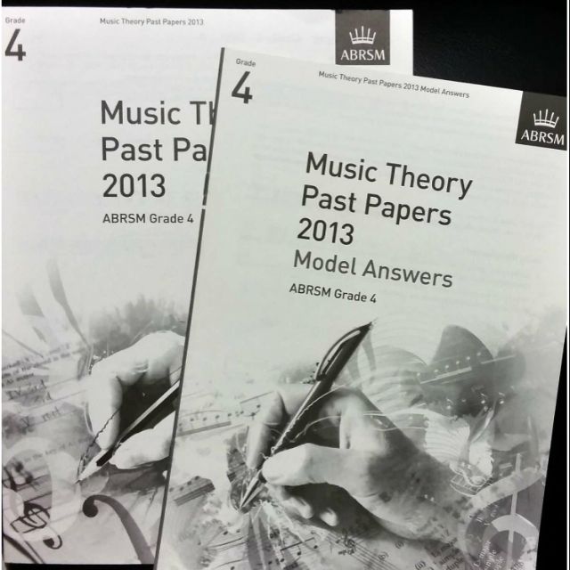 ABRSM Theory Past Papers & Model คําตอบ 2013 เกรด 4