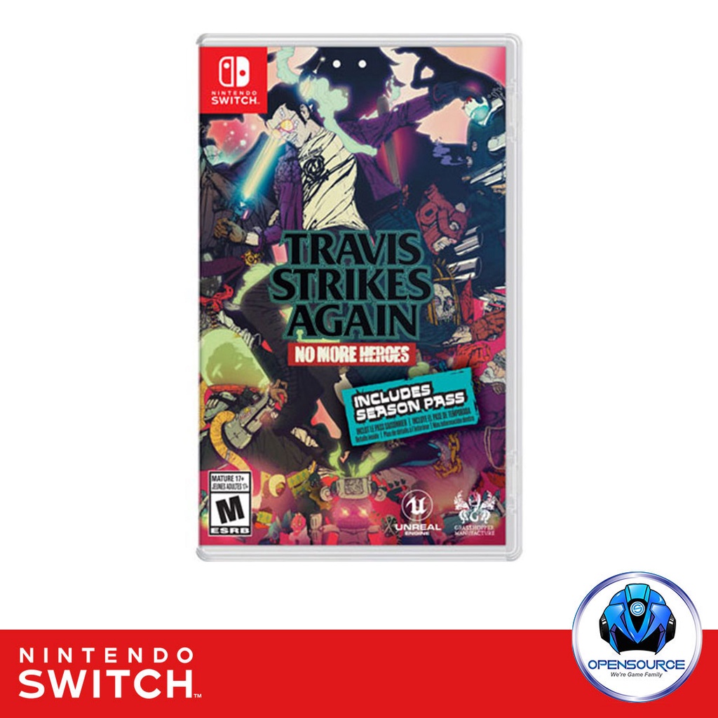 [พร้อมส่ง]Nintendo: Travis Strikes Again: No More Heroes (US Z1 แท้) แผ่นเกม สำหรับ Nintendo Switch