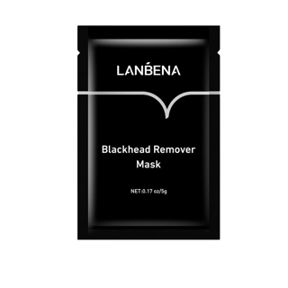 LANBENA Black Mask มาสก์ถ่านไม้ไผ่ สำหรับกำจัดสิวเสี้ยน 1 ชิ้น