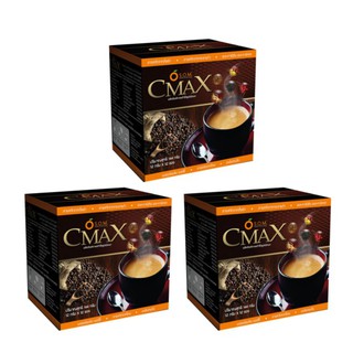 [หมดอายุ 04/2022] เอสโอเอ็ม SOM กาแฟ CMAX ซีแมคซ์ 3 กล่อง (มี 36 ซอง)