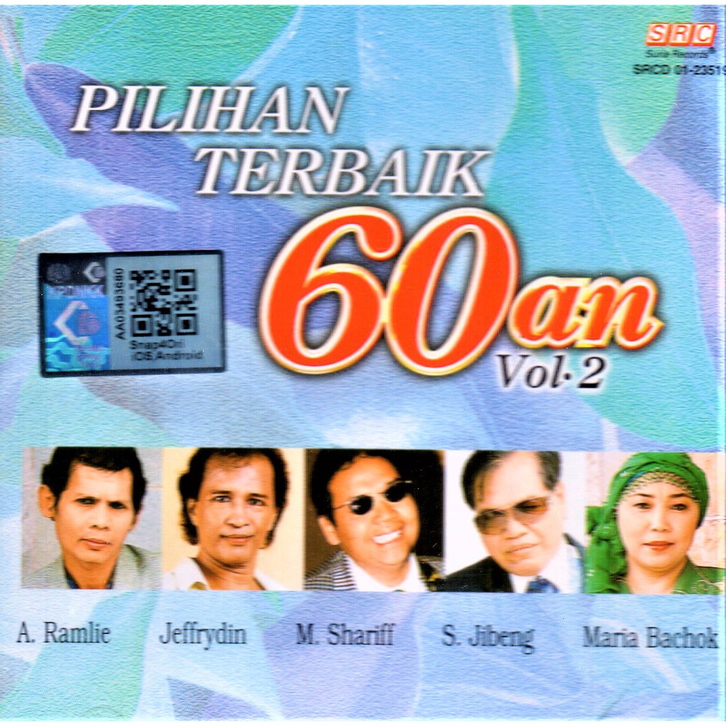 Best Choice 60s VOL.2 (CD) [A.Ramli Jeffrydin M.Shariff S.Jibeng ]