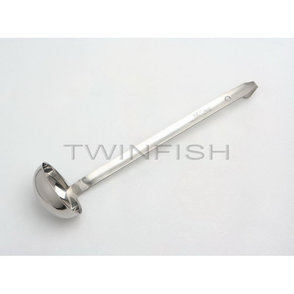 TwinFish กระบวยตักซุปสเตนเลส ขนาด 5 ออนซ์ หรือ 150 มล.LADLE 5 OZ./150 CC รหัสSL-5
