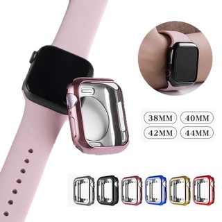 พร้อมส่งจาก เคส TPUสีแบบเงา แบบนิ่ม คลุมเฉพาะสี เคสApplewatch และเคสSmartwatch 38/40/42/44mm