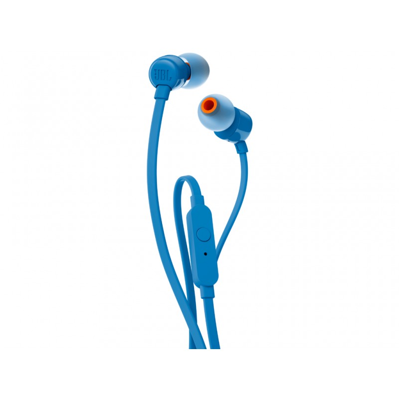 JBL In-Ear Headphones T110 BLU หูฟัง (MMH-001668)