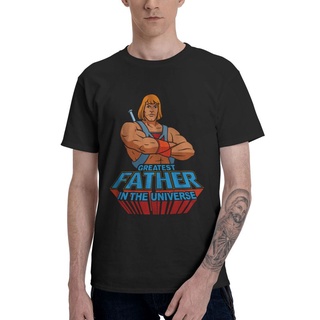 T-shirt  เสื้อยืดแขนสั้น ผ้าฝ้าย พิมพ์ลาย He-Man Masters Of The Universe สไตล์วินเทจ สําหรับผู้ชายS-5XL