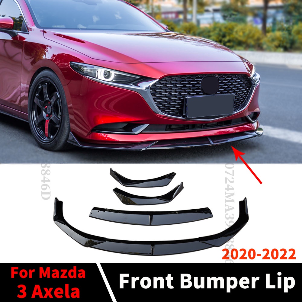 ชุดแต่งขอบกันชนหน้า คาง สําหรับ Mazda 3 Axela 2020 2021 2022