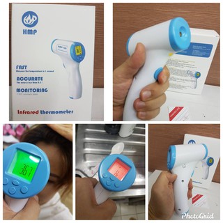 Infrared Forehead Thermometer ที่วัดอุณหภูมิอินฟราเรด มีเสียงเตือนหากมีไข้ เก็บความจำได้32หน่วย เตือนไข้เกิน37.5องศา