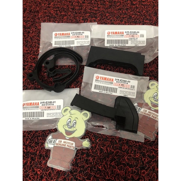 Yamaha SS1 Y110 SS2 DAMPER AIR SHROUD 3 IN 1 SET THAI YAMAHA