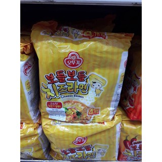 โอโตกิ สไปซี่ ชีส ราเมง แพ็ค 4 / Ottogi Spicy Cheese Ramen 111 g. Pack 4