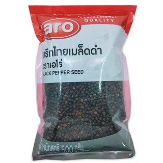 เอโร่ พริกไทยเม็ดดำ 500 กรัม