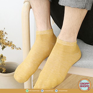 ถุงเท้า โทนสีเอิร์ธโทน ถุงเท้าข้อสั้น SOCKS (FREESIZE)