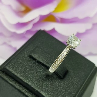 Memorine Jewelry แหวนเงินแท้ 925 ฝังเพชรสวิส (CZ) ONLR95