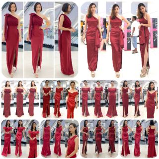 🔴แชทถามสต็อคก่อนจ่ายเงิน🔴13.12 UPDATE STOCK REDDRESS DRESSRED เดรสแดง เดรสราตรีแดง ราตรีแดง ราตรีแดงยาว S M L XL 2XL.3XL