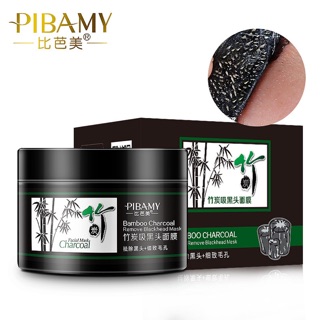 ส่งKerry Pibamy Bamboo Charcoal Remove Blackhead Mask 120g มาร์กลอกสิวเสี้ยน