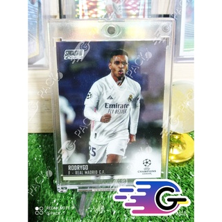 การ์ดนักฟุตบอล Topps Chrome Stadium Club 20/21 rodrygo Real Madrid