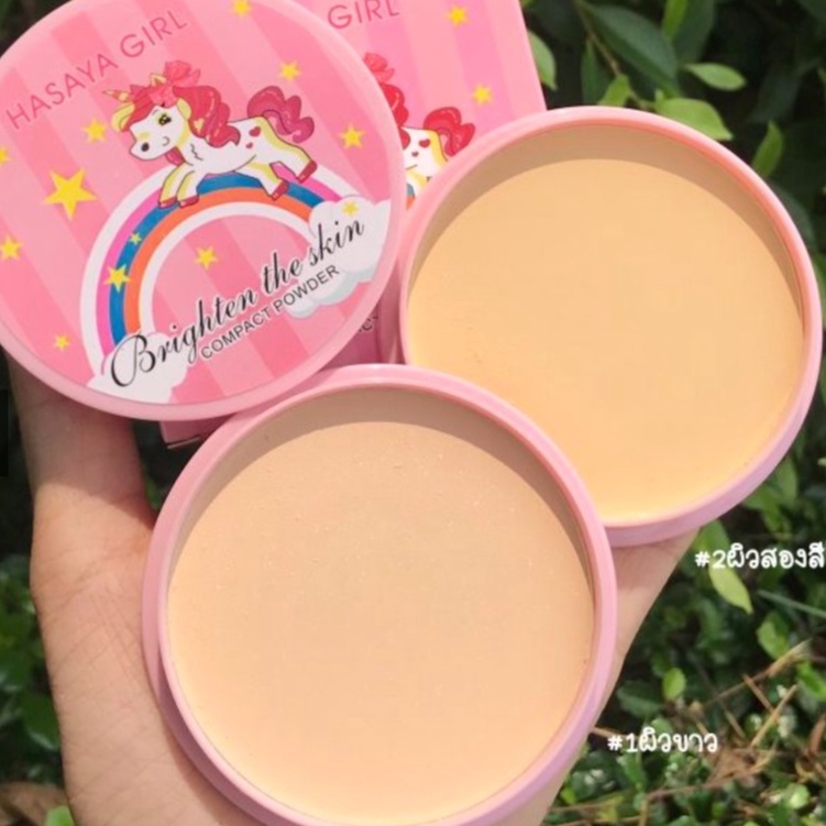 H6077 แป้งพัฟ ยูนิคอร์น Hasaya​ Girl​ สุดน่ารัก เนื้อแป้งปกปิด บางเบา ไม่หนักหน้า คุมมันดีเยี่ยม
