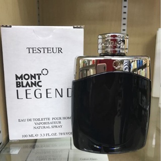 น้ำหอมแท้ MONT BLANC LEGEND FOR MEN EAU DE TOILETTE SPRAY 100 ML TESTER BOX ของใหม่ กล่องเทสเตอร์ ไม่เคยถูกฉีด