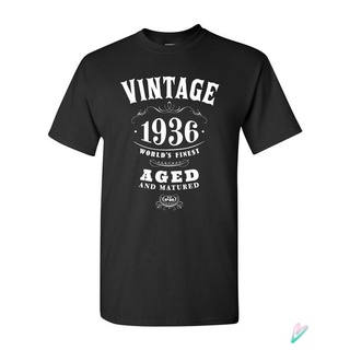 【Hot】เสื้อยืด พิมพ์ลาย Whisky Label 1938 สไตล์วินเทจ ของขวัญวันเกิด สําหรับผู้ชาย 80 ปี