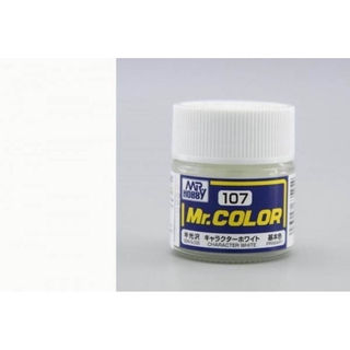 สีสูตรทินเนอร์ Mr.Color C107 CHARACTER WHITE