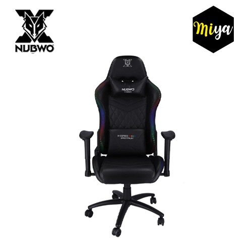 เก้าอี้เกมมิ่ง Nubwo รุ่น X107 RGB ประกันศูนย์ 1 ปี