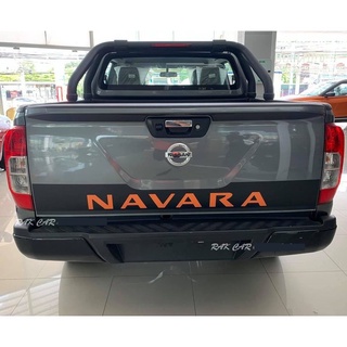 กันชนท้าย NAVARA NP300 ทรงห้าง สีดำ