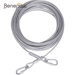 Benepaw สายจูงสุนัข แบบสะท้อนแสง รับน้ําหนักได้ถึง 125 กก. สําหรับฝึกสุนัขขนาดใหญ่