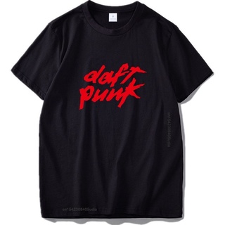 เสื้อยืดผ้าฝ้ายพิมพ์ลายขายดี เสื้อยืดคอกลม แขนสั้น ผ้าฝ้ายแท้ ลาย Daft Punk สไตล์ฝรั่งเศส สุ่มความทรงจํา