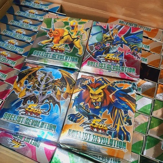 ํYuki Oh Card Game Set of 4 Duelist Revolution การ์ดเกมส์ ยูกิโอ เดี่ยว หรือ ชุด 4 กล่อง / Optional