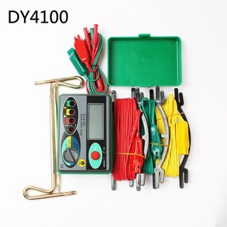 DY4100 เครื่องวัดค่าความต้านทานดิน วัดกราวนด์ สายดิน แบบดิจิตอล ออกใบกำกับภาษีได้