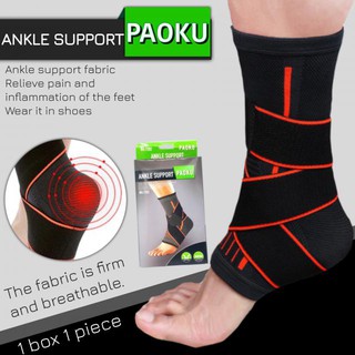 cherry Paoku Ankle support ผ้าพันข้อเท้าลดการอักเสบเส้นเอ็นข้อเท้า