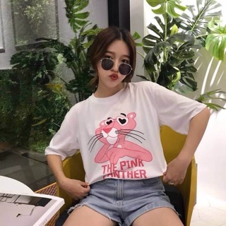 เสื้อยืดThe pink panther