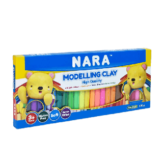 NARA Modelling Clay ดินน้ำมันไร้สารพิษ 24 สี (เลือกขนาด)