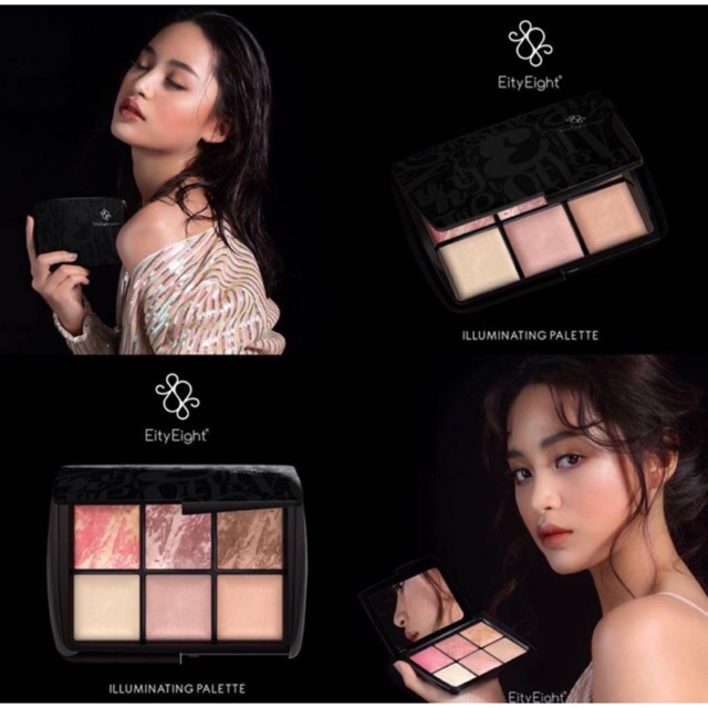 🔥 ราคาโปรโมชั่น!! แท้💯 EITY EIGHT ILLUMINATING PALETTE