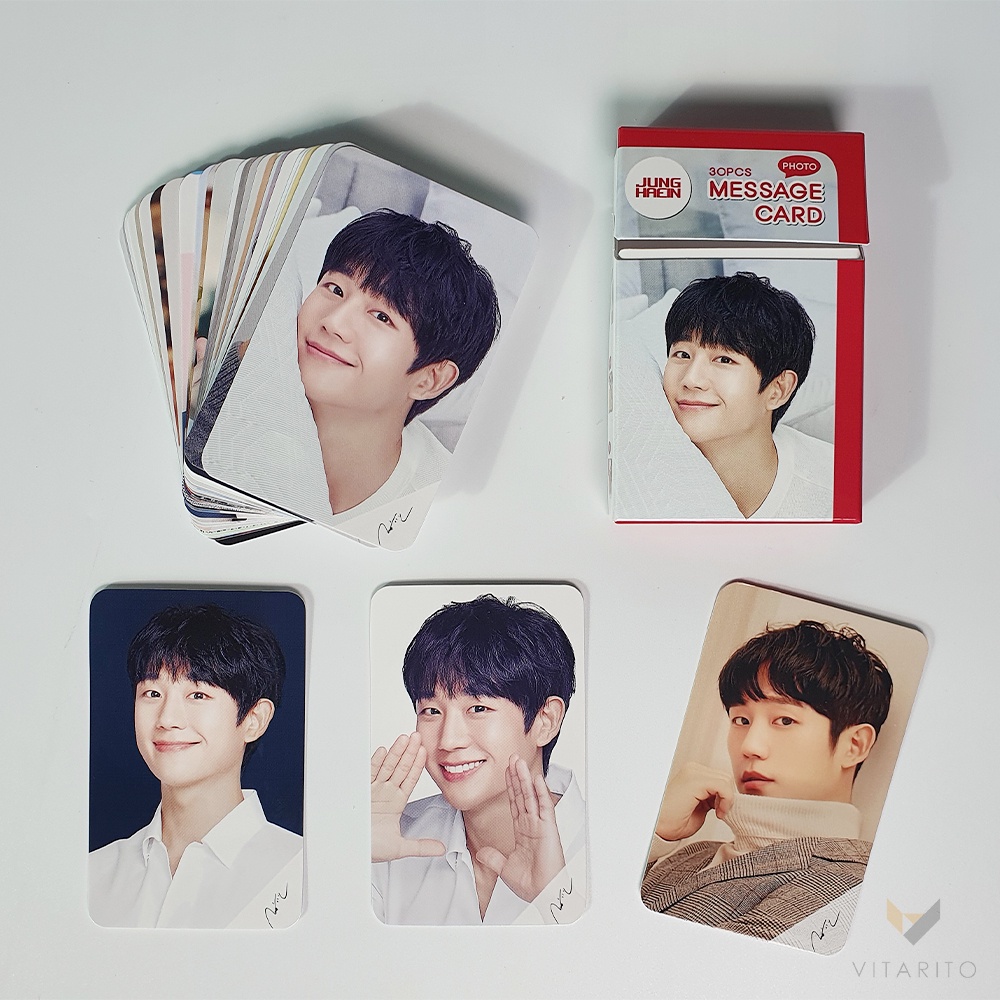 K-POP ????Jung Hae In???? Message Photocard 30Pcs New Version | Shopee Thailand