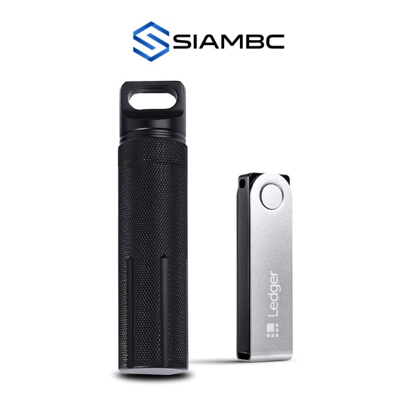 Ledger Pod เคสเก็บ Ledger Nano X และ Ledger Nano S Plus กันน้ำ กันไฟ กันความร้อน