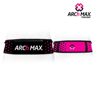 ARChMAX เข็มขัดวิ่งคาดเอวใช้วิ่งเทรล น้ำหนักเบา PRO TRAIL BELT TRIANGLE PINK