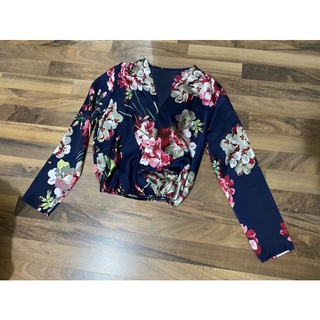 เสื้อแขนยาวป้ายหน้า มือ2 (สภาพ95%)