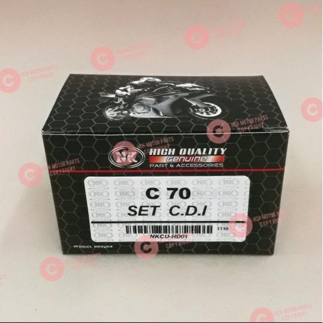 หน่วย CDI - HONDA - C70 [PLATINUM MODIFY SET CDI UNIT] (NK)
