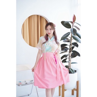 [Boraunnii🍭] ชุดฮันบกประยุกต์ ลายSweet Candy Modern Hanbok🇰🇷