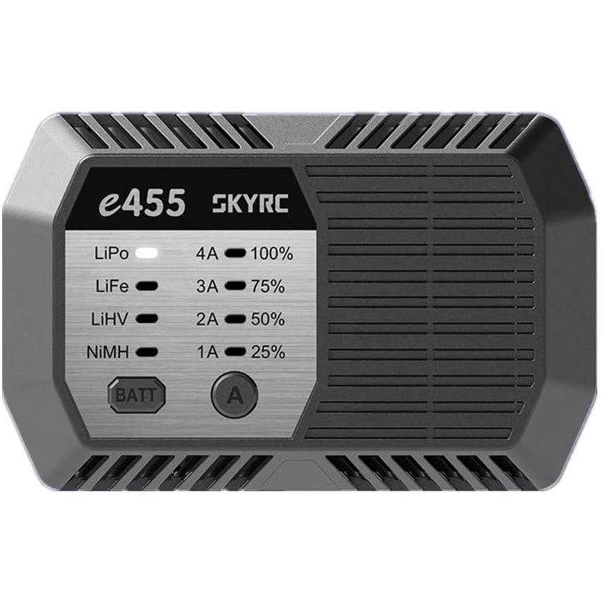 SKYRC e455 ที่ชาร์จแบตเตอรี่ 100-240V 50W 4A สําหรับ LiPo/LiFe/LiHV: 2-4S NiMH: 6-8S