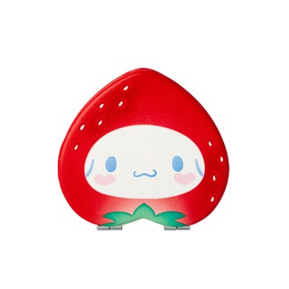 SANRIO กระจก Cinnamoroll Strawberry สีแดง อุปกรณ์อื่นๆ แปรง อุปกรณ์แต่งหน้า เครื่องสำอาง ความงาม