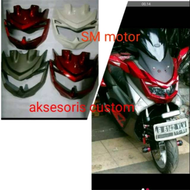 ฝาครอบไฟหน้าสําหรับ YAMAHA NMAX