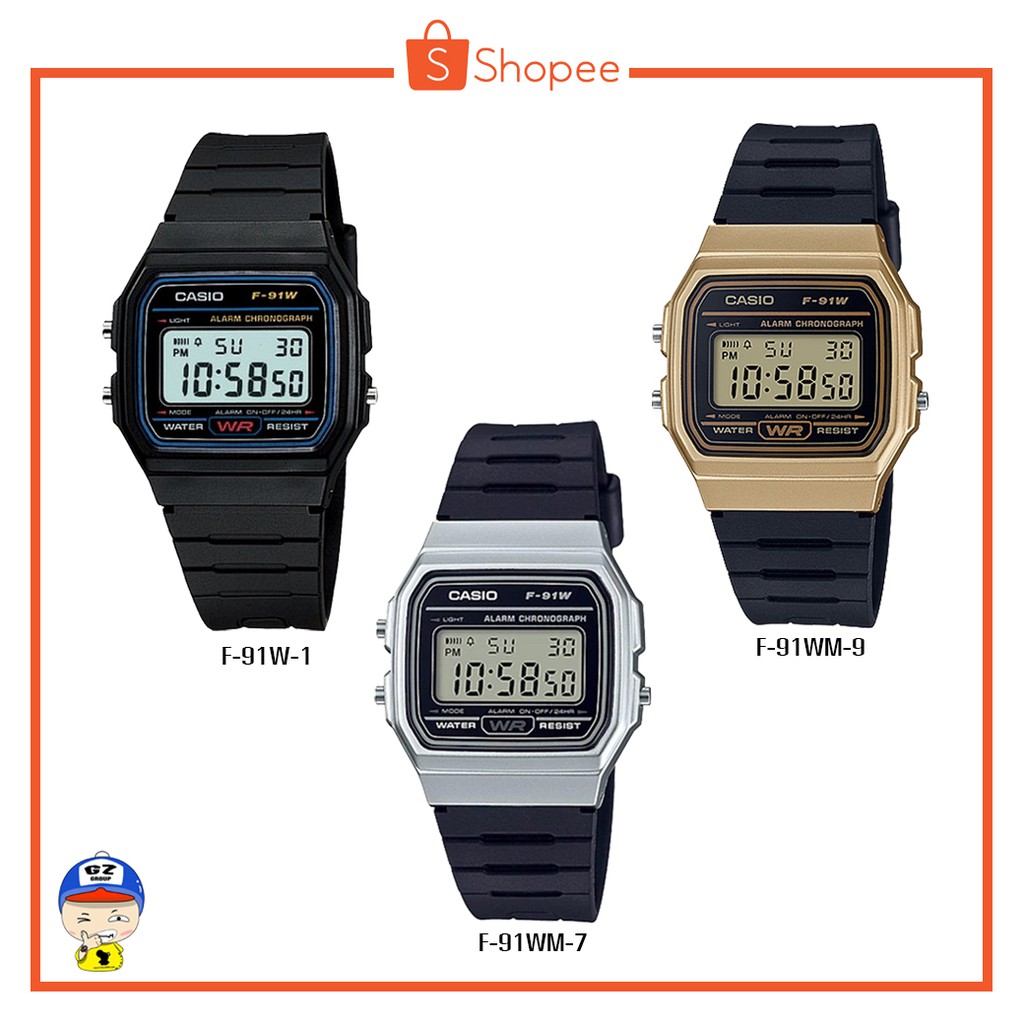 นาฬิกา CASIO รุ่น F-91W , F-91WM