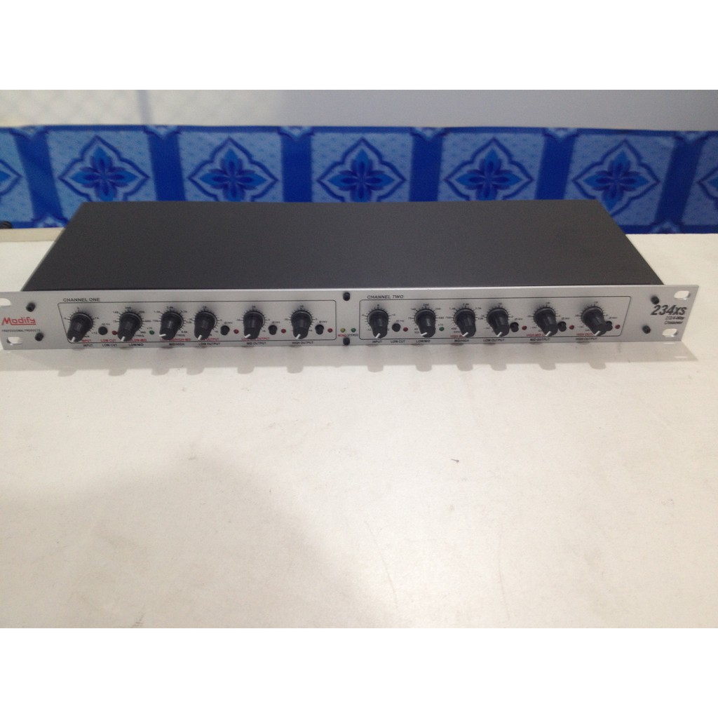 ครอสโอเวอร์ 2 ทาง 3 ทาง 4 ทาง Modify 234XS Crossover 2/3/4 Way Stereo 2-Way / 3-Way / Mono 4-Way Cro