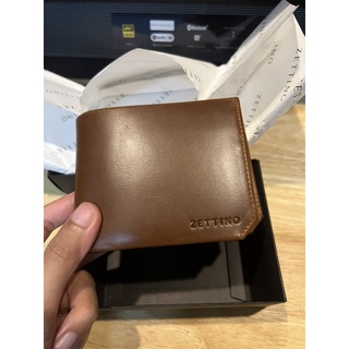 Zettino Double Wallet - Brown สภาพใหม่มาก