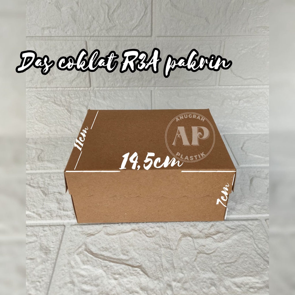 R3A PAKRIN Chocolate Box / Cake Box (แพ็คละ)