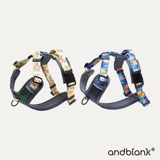 andblank® Pro - Harness Pro สายรัดอกสุนัขที่ใส่สบายที่สุด BEBE WALRUS &amp; BUBBLY DEER Collection